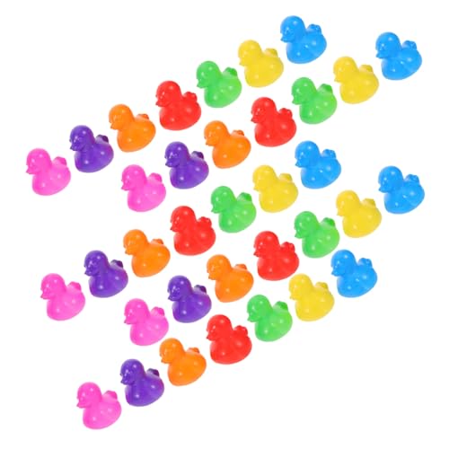 BESPORTBLE 70 Stück Teiliges Bunte Entenform Schwimmende Plastikbälle für Badewanne Poolspielzeug Strandspielzeug Robust Sicher für Junge Mädchen Indoor Outdoor Spielspaß von BESPORTBLE