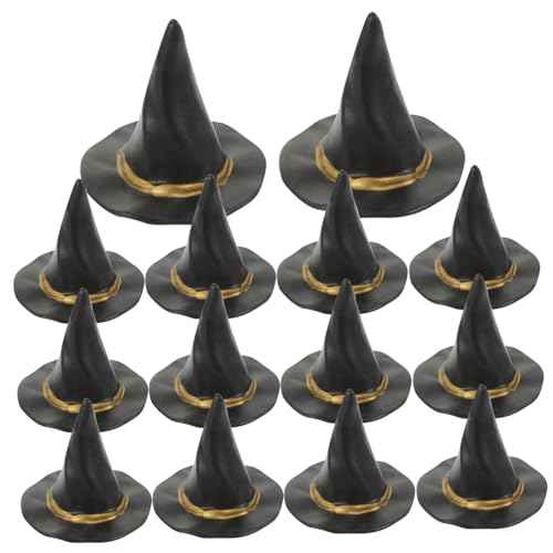 BESPORTBLE 72 Stck. Teiliges Mini Hexenhut für Puppenhaus Deko Lebendige Halloween Hexenhüte aus DIY Zubehör für Mini Figuren für Basteln und Festdekoration BESPORTBLE 72 Stck. Teiliges Mini Hexenhut für Puppenhaus Deko Lebendige Halloween Hexenhüte aus DIY Zubehör für Mini Figuren für Basteln und Festdekoration von BESPORTBLE