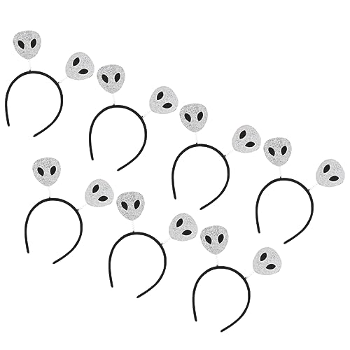 BESPORTBLE 7Stücke Halloween Alien Stirnband Filz Haarband Mit Pailletten Cosplay Alien Party Requisiten Für Kostümpartys Und Karneval Für Erwachsene BESPORTBLE 7Stücke Halloween Alien Stirnband Filz Haarband Mit Pailletten Cosplay Alien Party Requisiten Für Kostümpartys Und Karneval Für Erwachsene von BESPORTBLE