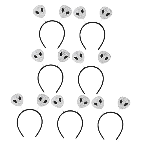 BESPORTBLE 7Stücke Teiliges Halloween Alien Pailletten Haarband Cosplay Alien Stirnbänder Für Partys Und Lustiger Kopfschmuck Für Halloween Feierlichkeiten BESPORTBLE 7Stücke Teiliges Halloween Alien Pailletten Haarband Cosplay Alien Stirnbänder Für Partys Und Lustiger Kopfschmuck Für Halloween Feierlichkeiten von BESPORTBLE