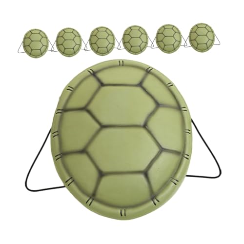 BESPORTBLE 7Stücke Teiliges Halloween Cosplay Schildkrötenpanzer Eva Requisiten Für Karneval Und Partys Langlebig Und Leicht Tragbar Kostüm Dekoration Für Unvergessliche Auftritte von BESPORTBLE