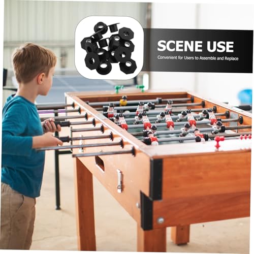 BESPORTBLE 8 Paar Tischfußball Lager Set Präzisionslager für Reibungslosen Spielbetrieb Komplettes Reparaturkit mit Männlichen und Weiblichen Teilen Passend für Tischkicker Langlebiges von BESPORTBLE