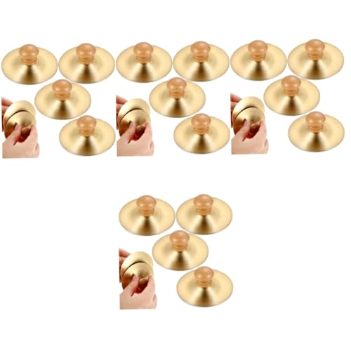 BESPORTBLE 8 Paare Kupfer Fingerzimbeln Schlaginstrument Musikinstrument mit Hellem und Stabilem Holzgriff für Rhythmus und Konzentration Beim Tanzen und Musizieren BESPORTBLE 8 Paare Kupfer Fingerzimbeln Schlaginstrument Musikinstrument mit Hellem und Stabilem Holzgriff für Rhythmus und Konzentration Beim Tanzen und Musizieren von BESPORTBLE