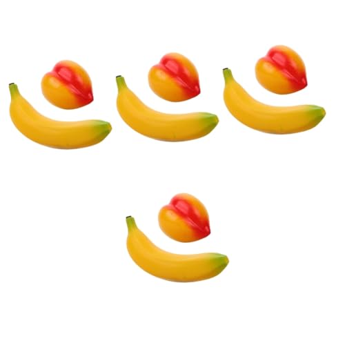 BESPORTBLE 8 Stck Teiliges Musikspielzeug Obst Shaker aus Kunststoff Leichter Percussion Shaker Banane und Pfirsich Form Handliches Früchte für Frühe Musikalische und Koordinationsübungen BESPORTBLE 8 Stck Teiliges Musikspielzeug Obst Shaker aus Kunststoff Leichter Percussion Shaker Banane und Pfirsich Form Handliches Früchte für Frühe Musikalische und Koordinationsübungen von BESPORTBLE