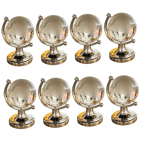 BESPORTBLE 8 Stck. Mini Kristall Transparent Ornament Tischdekoration Kreatives für Büro und Zuhause von BESPORTBLE