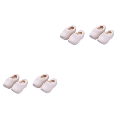 BESPORTBLE 8 Stck. Teiliges Mini Holzklompen DIY Unbehandelte Miniatur Holzschuhe Puppenhaus Zubehör Simulation Holzschuhe zum Bemalen und Basteln BESPORTBLE 8 Stck. Teiliges Mini Holzklompen DIY Unbehandelte Miniatur Holzschuhe Puppenhaus Zubehör Simulation Holzschuhe zum Bemalen und Basteln von BESPORTBLE