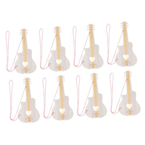 BESPORTBLE 8 Stück DIY-Ausschnitte Für Holzgitarren, Unvollendete Leere Holzscheiben Für Elektrische Gitarren, Für Verzierungen Von Musikinstrumenten, Spielzeug Zum Basteln, Musik-Mottoparty BESPORTBLE 8 Stück DIY-Ausschnitte Für Holzgitarren, Unvollendete Leere Holzscheiben Für Elektrische Gitarren, Für Verzierungen Von Musikinstrumenten, Spielzeug Zum Basteln, Musik-Mottoparty von BESPORTBLE