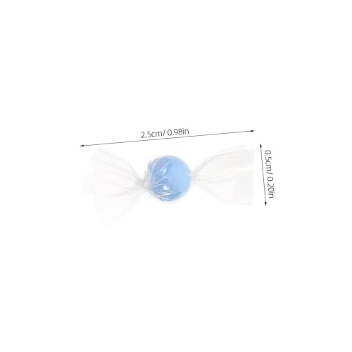 BESPORTBLE 8 Stück Miniatur Lebensmittel Bunte Zucker Süßigkeiten Puppenhaus Deko Miniaturmodell für DIY Basteln Scrapbooking Puppenhaus Zubehör von BESPORTBLE