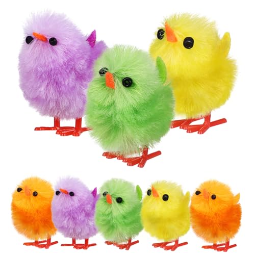BESPORTBLE 8 Stück Teiliges Flauschige Weiche Mini Plüschküken als Osterdeko Niedliche Kleine Stofftiere für DIY Basteln Partygeschenke und Frühlingsdekoration BESPORTBLE 8 Stück Teiliges Flauschige Weiche Mini Plüschküken als Osterdeko Niedliche Kleine Stofftiere für DIY Basteln Partygeschenke und Frühlingsdekoration von BESPORTBLE