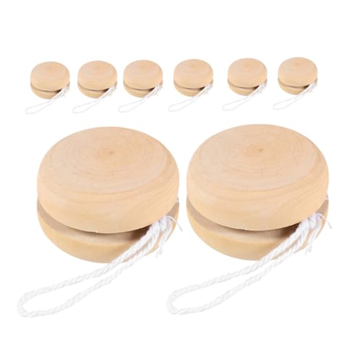 BESPORTBLE 8 Stück Teiliges Holz Yo Yo Bälle zum Bemalen DIY Handwerksspielzeug für Partyspielzeug Umweltfreundlich Sicher für Gruppenaktivitäten und Kreative Bastelprojekte BESPORTBLE 8 Stück Teiliges Holz Yo Yo Bälle zum Bemalen DIY Handwerksspielzeug für Partyspielzeug Umweltfreundlich Sicher für Gruppenaktivitäten und Kreative Bastelprojekte von BESPORTBLE