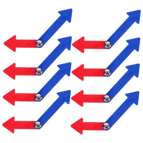 BESPORTBLE 8 Stück Teiliges Lernuhrzeiger Set aus Kunststoff Drehbare Uhrzeiger für Pädagogisches Uhrzeiger Set zur Zeiterkennung Motorische für Schule und Zuhause BESPORTBLE 8 Stück Teiliges Lernuhrzeiger Set aus Kunststoff Drehbare Uhrzeiger für Pädagogisches Uhrzeiger Set zur Zeiterkennung Motorische für Schule und Zuhause von BESPORTBLE