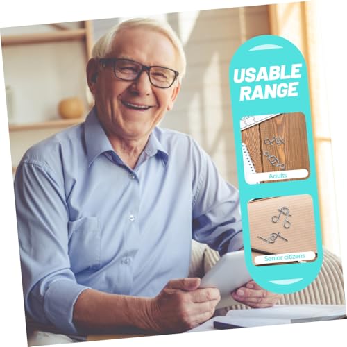 BESPORTBLE 8 Stück Teiliges Metallpuzzle für Erwachsene Interaktives Sensorikspielzeug Feinmotorik und Konzentration Langlebiges Verschleißfestes Denkspielzeug für Senioren gegen von BESPORTBLE