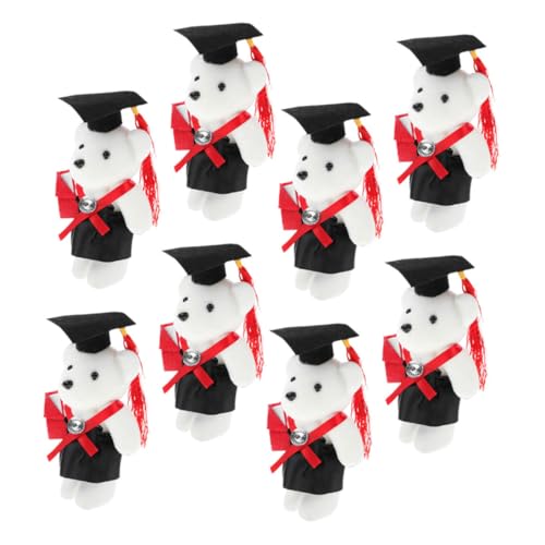 BESPORTBLE 8 Stück Teiliges Mini Abschlussbär Blumenstrauß Niedliche Plüschbären für Graduierungsfeier DIY Dekoration und Partygeschenke für Absolventen BESPORTBLE 8 Stück Teiliges Mini Abschlussbär Blumenstrauß Niedliche Plüschbären für Graduierungsfeier DIY Dekoration und Partygeschenke für Absolventen von BESPORTBLE