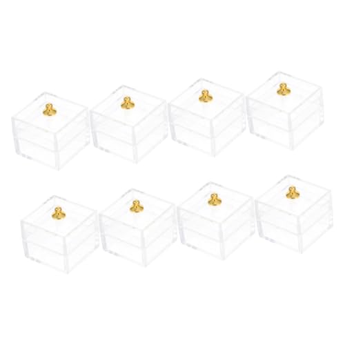 BESPORTBLE 8 Stück Teiliges Mini Box für Puppenhaus Transparente Süßigkeiten Auslage Vielseitiges Zubehör für DIY Miniaturdekorationen und Fotorequisiten BESPORTBLE 8 Stück Teiliges Mini Box für Puppenhaus Transparente Süßigkeiten Auslage Vielseitiges Zubehör für DIY Miniaturdekorationen und Fotorequisiten von BESPORTBLE