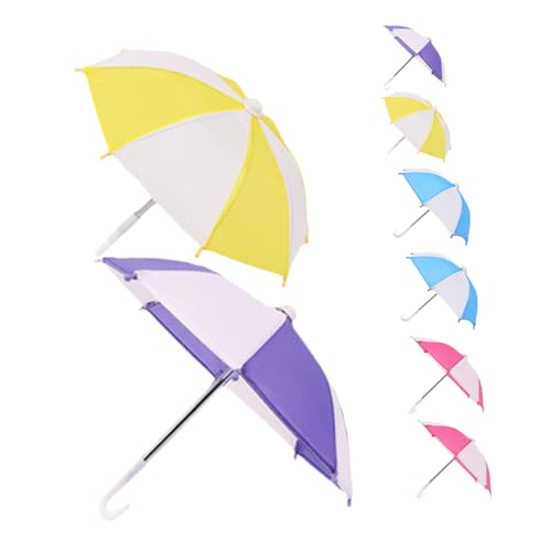 BESPORTBLE 8 Stück Teiliges Mini Puppenschirme Bunte Realistische Miniaturregenschirme für Puppenhausdekoration Kreatives Spielzubehör Kompakt und Tragbar für Fotorequisiten BESPORTBLE 8 Stück Teiliges Mini Puppenschirme Bunte Realistische Miniaturregenschirme für Puppenhausdekoration Kreatives Spielzubehör Kompakt und Tragbar für Fotorequisiten von BESPORTBLE