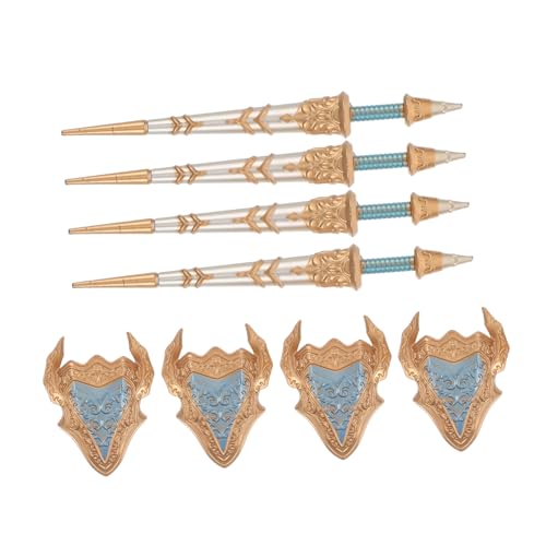 BESPORTBLE 8 Stück Teiliges Mini Set für Mittelalterliche Ritter Spielzeugfiguren mit und Schild für Rollenspiele und Kreative Szenen Fördert Fantasie und Geschicklichkeit BESPORTBLE 8 Stück Teiliges Mini Set für Mittelalterliche Ritter Spielzeugfiguren mit und Schild für Rollenspiele und Kreative Szenen Fördert Fantasie und Geschicklichkeit von BESPORTBLE