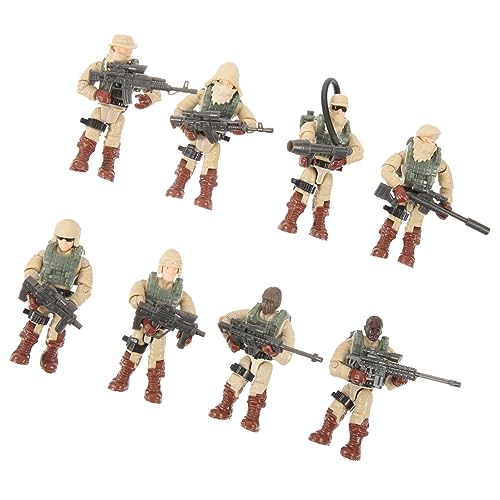 BESPORTBLE 8 Stück Teiliges Mini Soldaten Figuren aus Langlebigem Kunststoff Wetterbeständig Beweglich Detailreiche Miniatur Dekoration für Schulprojekte und Miniaturlandschaften BESPORTBLE 8 Stück Teiliges Mini Soldaten Figuren aus Langlebigem Kunststoff Wetterbeständig Beweglich Detailreiche Miniatur Dekoration für Schulprojekte und Miniaturlandschaften von BESPORTBLE