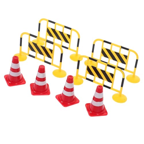 BESPORTBLE 8 Stück Teiliges Miniatur verkehrshütchen Spielzeugset aus Robustem Leuchtend Gelbe Absperrungen und Rote Barrikaden Leichte Straßenblockaden für Lernen BESPORTBLE 8 Stück Teiliges Miniatur verkehrshütchen Spielzeugset aus Robustem Leuchtend Gelbe Absperrungen und Rote Barrikaden Leichte Straßenblockaden für Lernen von BESPORTBLE