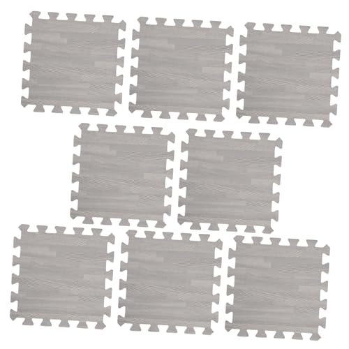 BESPORTBLE 8 Stück Teiliges Puzzle Spielmatte für Junge Mädchen rutschfeste Krabbelmatte Dickem Holzoptik Kinderzimmer und Spielbereiche BESPORTBLE 8 Stück Teiliges Puzzle Spielmatte für Junge Mädchen rutschfeste Krabbelmatte Dickem Holzoptik Kinderzimmer und Spielbereiche von BESPORTBLE