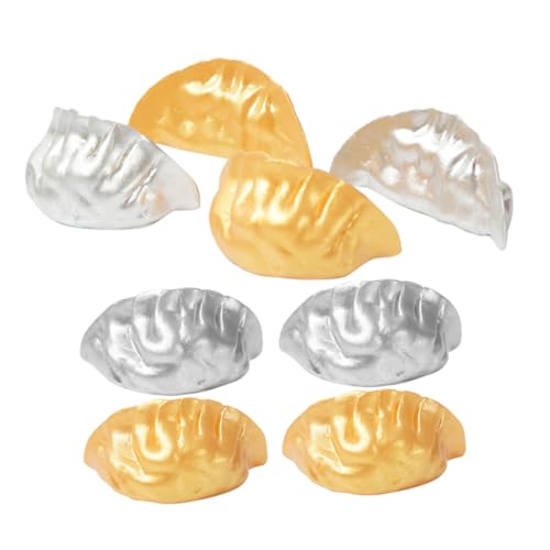 BESPORTBLE 8 Stück Teiliges Realistische Künstliche Dumplings aus Kindersicherem Detailgetreue Nachbildung für Restaurantdekoration Food Fotografie Requisiten und Kreatives Rollenspiel von BESPORTBLE