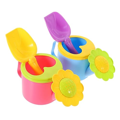 BESPORTBLE 8 Stück Teiliges Sandspielzeug Set für Strand Eimer und Schaufel Vielseitige Sandbox Spielzeuge für Outdoor Spaß im Sommer Fördert Kreativität und Motorik Zufällige Farbe von BESPORTBLE