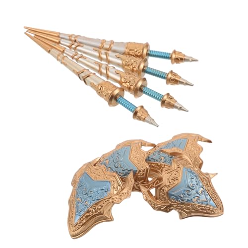 BESPORTBLE 8 Stück Teiliges Set Mittelalterlicher Actionfiguren mit Rittern und Bauklötze Zubehör für Rollenspiele und Cosplay Detailreiche Gestaltung für Unvergessliche BESPORTBLE 8 Stück Teiliges Set Mittelalterlicher Actionfiguren mit Rittern und Bauklötze Zubehör für Rollenspiele und Cosplay Detailreiche Gestaltung für Unvergessliche von BESPORTBLE