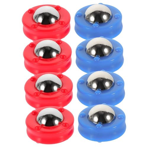 BESPORTBLE 8 Stück Teiliges Tischfußball schiebeball Robustem Kunststoff und Stahl Leicht Kompakt als Zubehör für Tischspiele und Rollperlen Spiele von BESPORTBLE