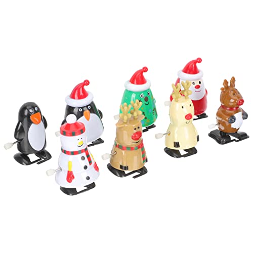 BESPORTBLE 8 Stück Teiliges Weihnachts Aufziehspielzeug für Lustige Cartoonartige Figuren für Weihnachtsfeiern und Dekoration für Jungen und Mädchen BESPORTBLE 8 Stück Teiliges Weihnachts Aufziehspielzeug für Lustige Cartoonartige Figuren für Weihnachtsfeiern und Dekoration für Jungen und Mädchen von BESPORTBLE