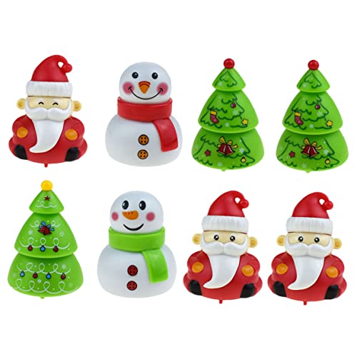 BESPORTBLE 8 Stück Teiliges Weihnachts Pull Back Niedliche Autos Verschiedenen Designs Spiel und Lernen von BESPORTBLE