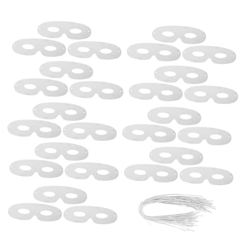 BESPORTBLE 80 Stück Teiliges Weiße Papiermasken zum Bemalen Diy Halbmasken für Maskenball Kostüm und Cosplay Party Stabile Handbemalbare Blanko Masken für Kreative Bastelaktionen BESPORTBLE 80 Stück Teiliges Weiße Papiermasken zum Bemalen Diy Halbmasken für Maskenball Kostüm und Cosplay Party Stabile Handbemalbare Blanko Masken für Kreative Bastelaktionen von BESPORTBLE