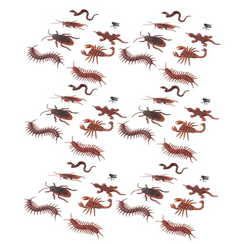 BESPORTBLE 80Stücke Teiliges Realistischer Insekten Für Halloween Streiche Simulationselementen Wie Gecko Schlangen Kakerlaken Für Partys Und Aprilscherze BESPORTBLE 80Stücke Teiliges Realistischer Insekten Für Halloween Streiche Simulationselementen Wie Gecko Schlangen Kakerlaken Für Partys Und Aprilscherze von BESPORTBLE
