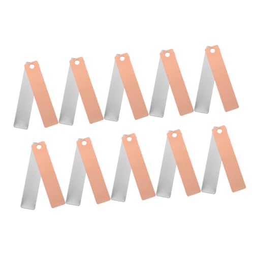 BESPORTBLE 8Paare Kupfer Anodenplatten Elektrodenstreifen Für Fruchtbatterie Experimente Wissenschaftliche Bastelmaterialien Für Unterricht Und DIY Projekte BESPORTBLE 8Paare Kupfer Anodenplatten Elektrodenstreifen Für Fruchtbatterie Experimente Wissenschaftliche Bastelmaterialien Für Unterricht Und DIY Projekte von BESPORTBLE