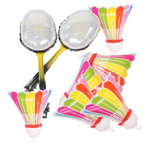 BESPORTBLE 8 Stücke Badminton Ballon Schläger Luftballons Für Party Dekorationen Aufblasbare von BESPORTBLE