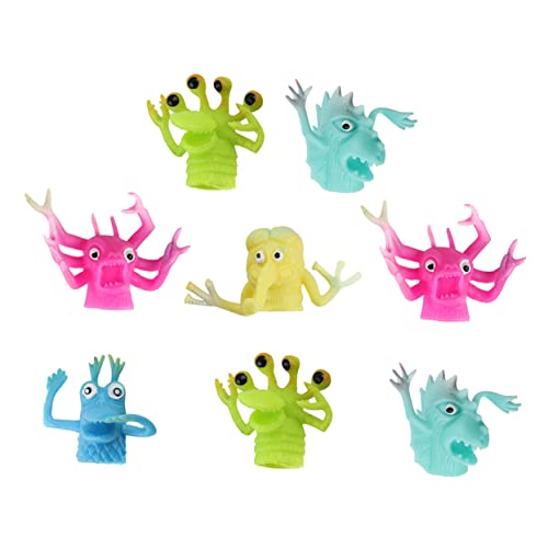 BESPORTBLE 8Stücke Fingerpuppen Lustige Kobold Fingerpuppen Für Kreatives Fingerpuppenspielzeug Für Spielwaren Für Kindergeburtstage Und Partys von BESPORTBLE