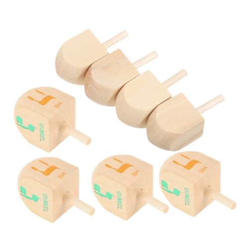 BESPORTBLE 8Stücke Holz Dreidel Für Chanukka Für Dekoration Für Chanukka Partys Und Bastelprojekte BESPORTBLE 8Stücke Holz Dreidel Für Chanukka Für Dekoration Für Chanukka Partys Und Bastelprojekte von BESPORTBLE