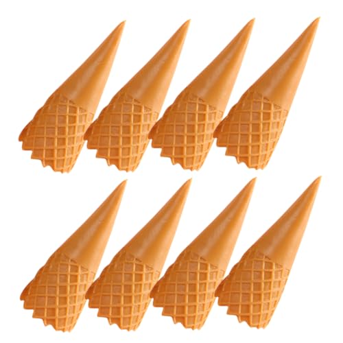 BESPORTBLE 8Stücke Künstliche Eistüten Modelle Aus Simulierte Eistüten Dekorationen Für DIY Bastelprojekte Eisdielen Und Kreative Bastelarbeiten BESPORTBLE 8Stücke Künstliche Eistüten Modelle Aus Simulierte Eistüten Dekorationen Für DIY Bastelprojekte Eisdielen Und Kreative Bastelarbeiten von BESPORTBLE