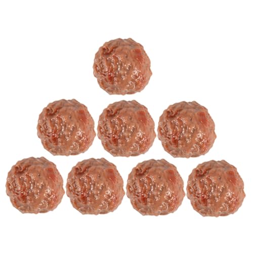 BESPORTBLE 8Stücke Künstliche Rindfleisch Fleischbällchen Dekoration Für Küchendekoration Realistische Simulation Von Gefälschtem Rindfleisch Für Spielküche Und Fotoshootings BESPORTBLE 8Stücke Künstliche Rindfleisch Fleischbällchen Dekoration Für Küchendekoration Realistische Simulation Von Gefälschtem Rindfleisch Für Spielküche Und Fotoshootings von BESPORTBLE