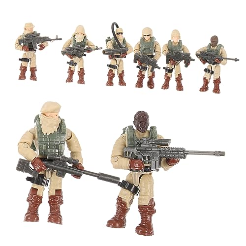 BESPORTBLE 8Stücke Mini Soldaten Figuren Bewegliche Actionfiguren Für Sandtisch Szenen Realistische Personen Für Sammler Für Kreative Spiele Und BESPORTBLE 8Stücke Mini Soldaten Figuren Bewegliche Actionfiguren Für Sandtisch Szenen Realistische Personen Für Sammler Für Kreative Spiele Und von BESPORTBLE