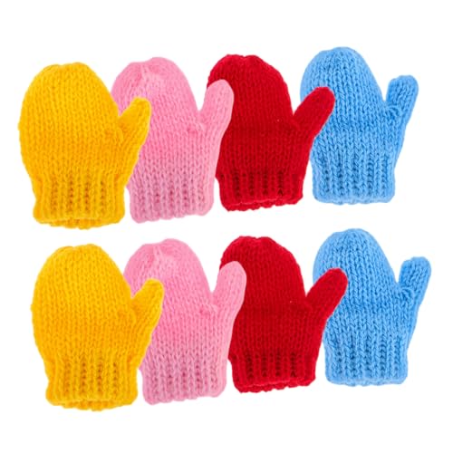 BESPORTBLE 8Stücke Mini Strickhandschuhe für Puppen Farbenfrohes Puppenzubehör und Kleine DIY für Kreative Puppenkleider und Weihnachtsdekorationen BESPORTBLE 8Stücke Mini Strickhandschuhe für Puppen Farbenfrohes Puppenzubehör und Kleine DIY für Kreative Puppenkleider und Weihnachtsdekorationen von BESPORTBLE