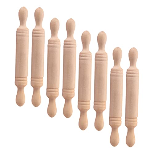 BESPORTBLE 8Stücke Nudelholz Teiliges Zubehör Für Puppenhaus Mini Küchenlandschaften Kinderspielzeug Für Kreative DIY Projekte Und Fotostützen BESPORTBLE 8Stücke Nudelholz Teiliges Zubehör Für Puppenhaus Mini Küchenlandschaften Kinderspielzeug Für Kreative DIY Projekte Und Fotostützen von BESPORTBLE