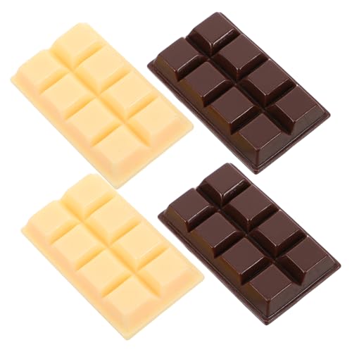 BESPORTBLE 8Stücke Realistische Schokoladen Harz Pralinen Dekoratives Faux Dessert Requisiten für Kuchen und Partys Lebensechte Schokoladen Modelle für Kreative Deko von BESPORTBLE