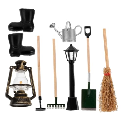 BESPORTBLE 8Stücke Rechen Gießkanne Besen Stiefel Gartendekoration für Kreative Szenen BESPORTBLE 8Stücke Rechen Gießkanne Besen Stiefel Gartendekoration für Kreative Szenen von BESPORTBLE