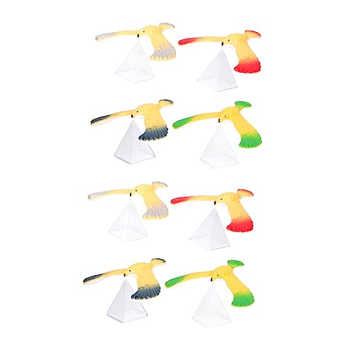 BESPORTBLE 8Stücke Teiliges Balancierender Vogel Retro Balancing Bird Für Pädagogisches Gleichgewichtsspielzeug Kreativität Und Motorik von BESPORTBLE