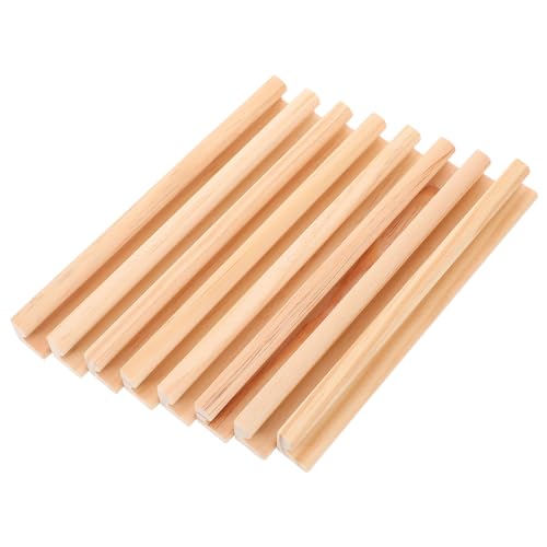 BESPORTBLE 8Stücke Teiliges Holz Domino Rack Multifunktionale Halter für Domino Fliesen und Alphabetkarten für Kreative Bastelprojekte und Spielevergnügen BESPORTBLE 8Stücke Teiliges Holz Domino Rack Multifunktionale Halter für Domino Fliesen und Alphabetkarten für Kreative Bastelprojekte und Spielevergnügen von BESPORTBLE