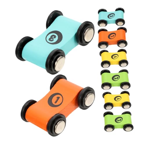 BESPORTBLE 8Stücke Teiliges Holzspielzeug Mit Mini Und Rennstrecke Fördert Die Motorischen Fähigkeiten Für Kleinkinder Spielzeugautos Farben Je BESPORTBLE 8Stücke Teiliges Holzspielzeug Mit Mini Und Rennstrecke Fördert Die Motorischen Fähigkeiten Für Kleinkinder Spielzeugautos Farben Je von BESPORTBLE