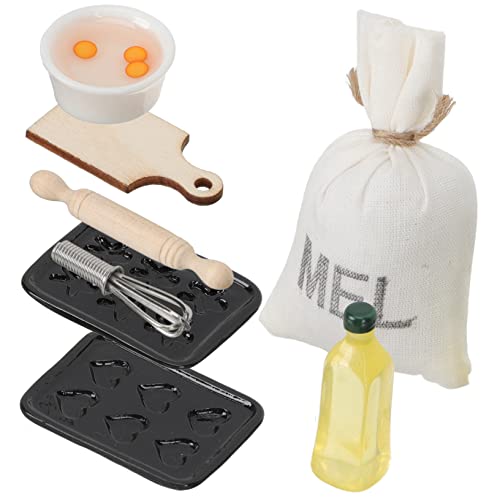 BESPORTBLE 8Stücke Teiliges Puppenhaus Backzubehör Mini Küchenwerkzeuge Modell Für Kreative Spielwelten Für Puppenhausliebhaber BESPORTBLE 8Stücke Teiliges Puppenhaus Backzubehör Mini Küchenwerkzeuge Modell Für Kreative Spielwelten Für Puppenhausliebhaber von BESPORTBLE