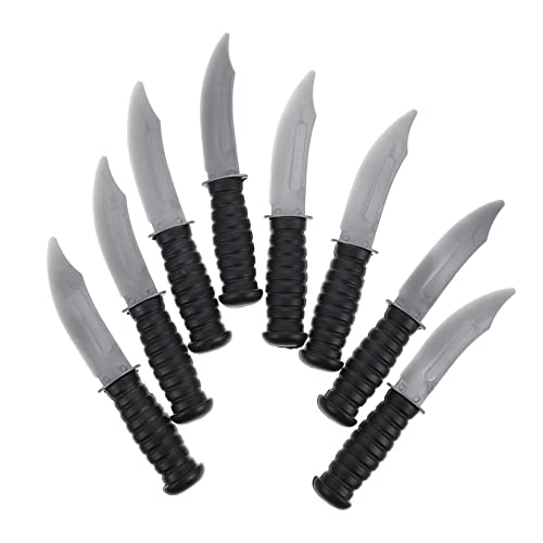 BESPORTBLE 8Stücke Teiliges Spielzeugmesser Aus Kunststoff Realistische Piratendekoration Für Cosplay Und Festival Requisiten Sicheres BESPORTBLE 8Stücke Teiliges Spielzeugmesser Aus Kunststoff Realistische Piratendekoration Für Cosplay Und Festival Requisiten Sicheres von BESPORTBLE