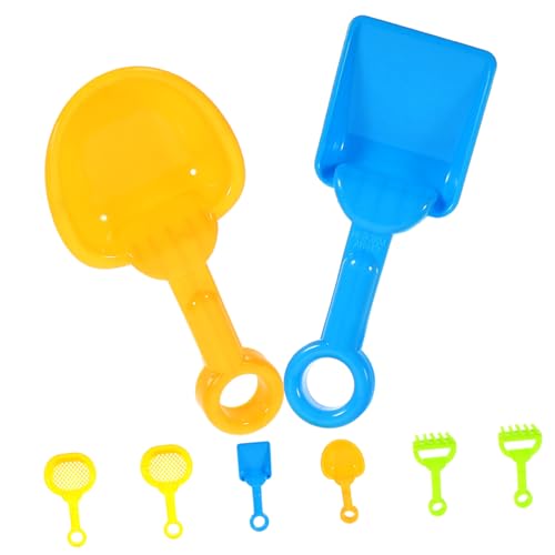 BESPORTBLE 8Stücke Teiliges Strandschaufelset Für Leichte Plastischaufeln Bunten Farben Für Sandburgen Und Strandspiele Jungen BESPORTBLE 8Stücke Teiliges Strandschaufelset Für Leichte Plastischaufeln Bunten Farben Für Sandburgen Und Strandspiele Jungen von BESPORTBLE