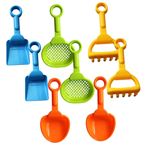 BESPORTBLE 8Stücke Teiliges Strandspielzeug Set Für Sandgräbeschaufeln Für Strand Rechen Und Sanduhr Zufälligen Farben BESPORTBLE 8Stücke Teiliges Strandspielzeug Set Für Sandgräbeschaufeln Für Strand Rechen Und Sanduhr Zufälligen Farben von BESPORTBLE