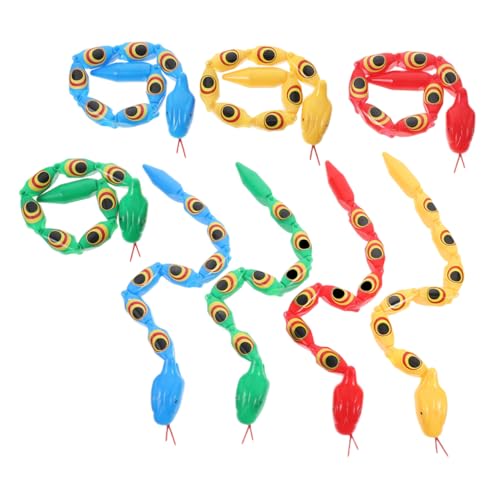 BESPORTBLE 8Stücke Wackelige Gelenkspielzeuge Schlangenspielzeug Für Spaß Und Lernspielzeug Für Partys Und Fidget Spielzeuge BESPORTBLE 8Stücke Wackelige Gelenkspielzeuge Schlangenspielzeug Für Spaß Und Lernspielzeug Für Partys Und Fidget Spielzeuge von BESPORTBLE